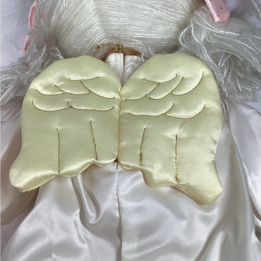 Angie Angel Precious Moments Plush 16" Angie Angel 4569 Doll Applause STAND - Picture 10 of 13